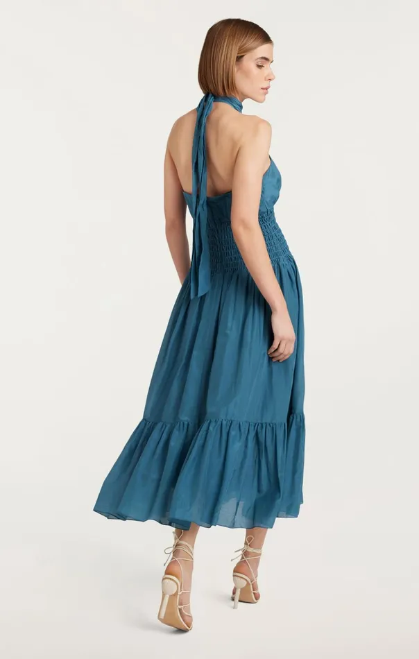 Women Cinq Sept Midi Dover Dress Midnight Rain