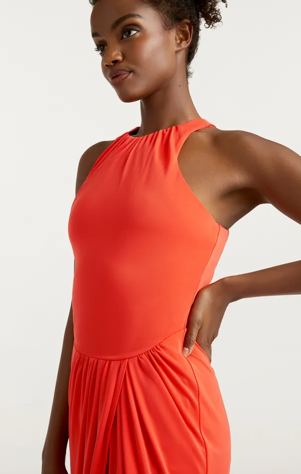 Women Cinq Sept Midi Lezlie Dress Cherry Tomato