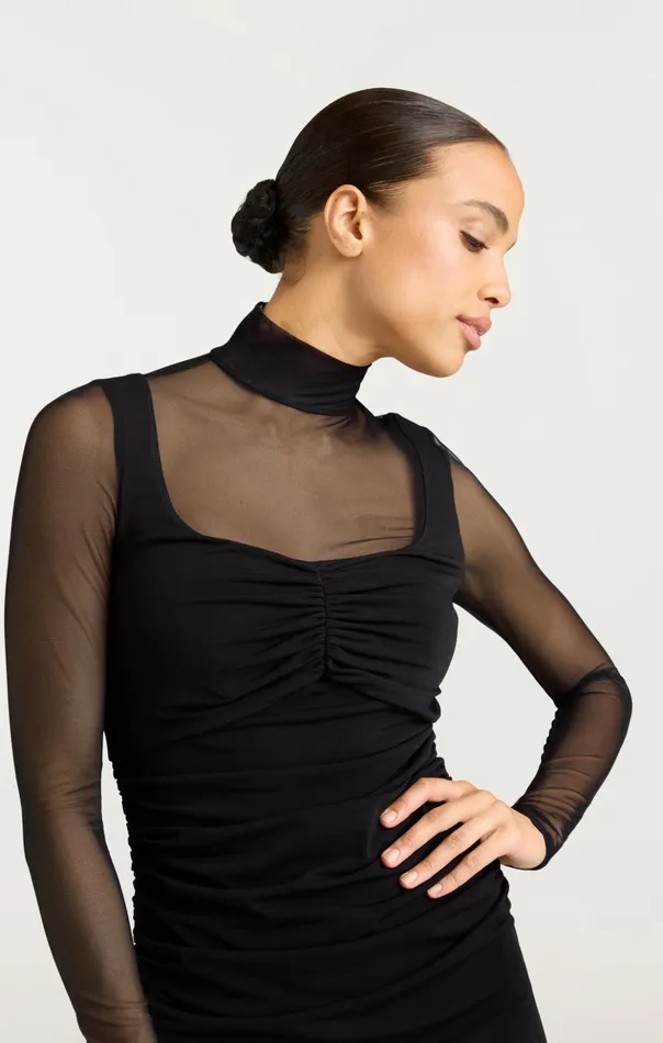 Women Cinq Sept Mini Beren Dress Black
