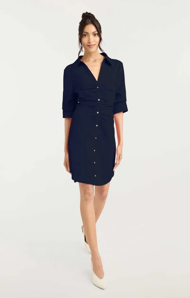 Women Cinq Sept Mini Mini Elina Dress Navy