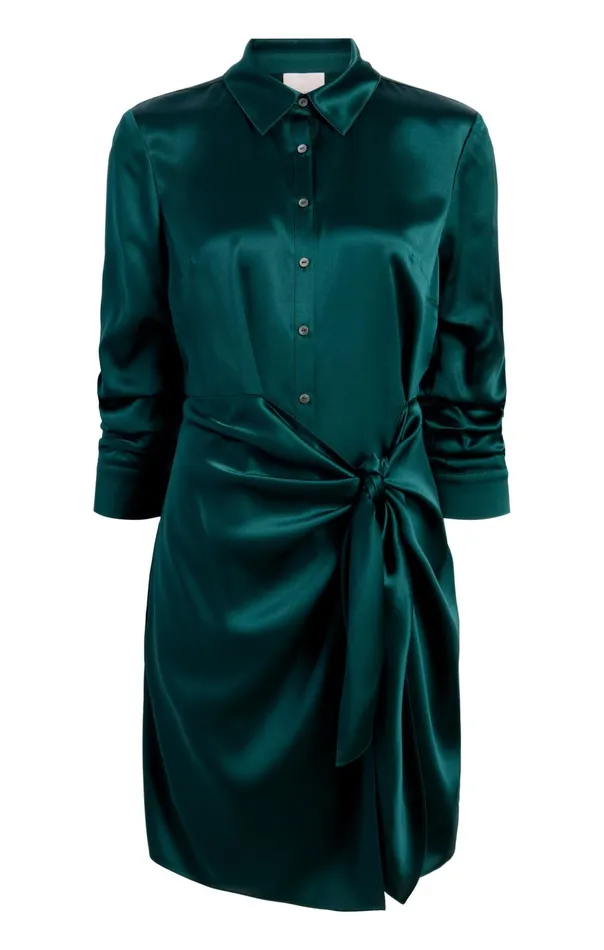 Women Cinq Sept Mini Mini Jacey Dress Green Onyx