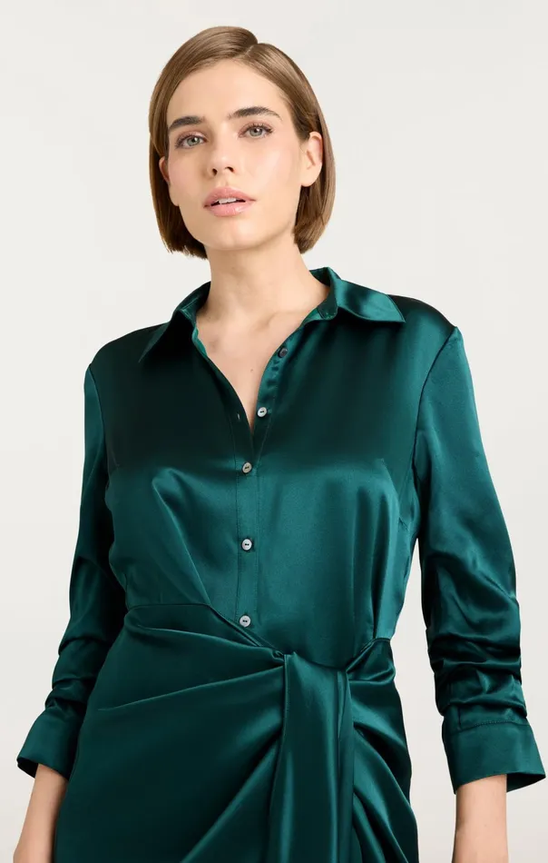 Women Cinq Sept Mini Mini Jacey Dress Green Onyx