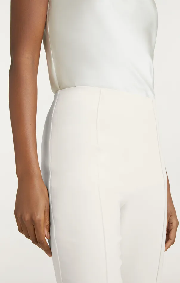 Women Cinq Sept Pants Cropped Brianne Pant Ivory