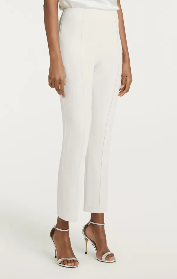 Women Cinq Sept Pants Cropped Brianne Pant Ivory