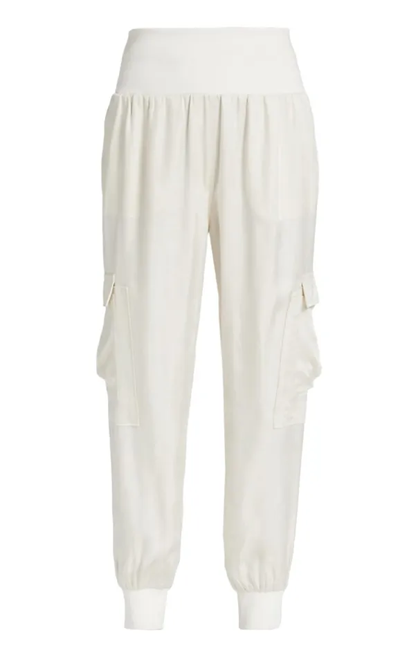 Women Cinq Sept Pants Giles Pant Ivory