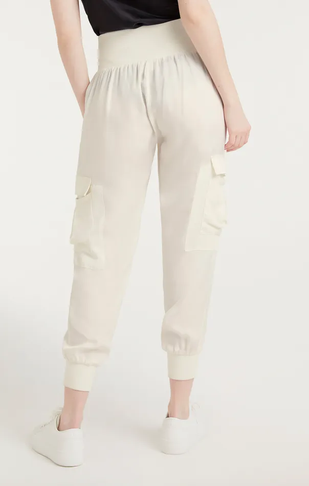 Women Cinq Sept Pants Giles Pant Ivory