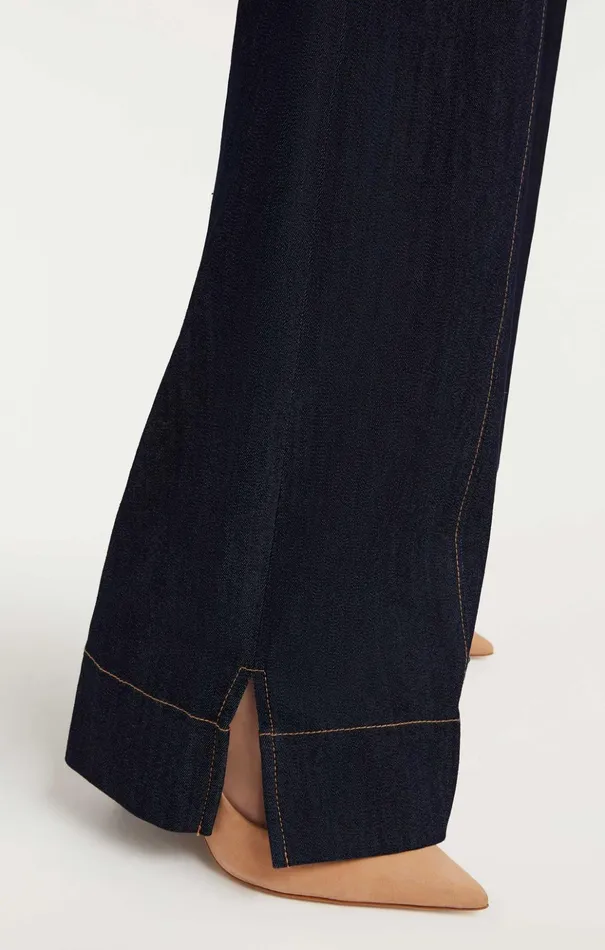 Women Cinq Sept Pants Long Benji Pant Indigo