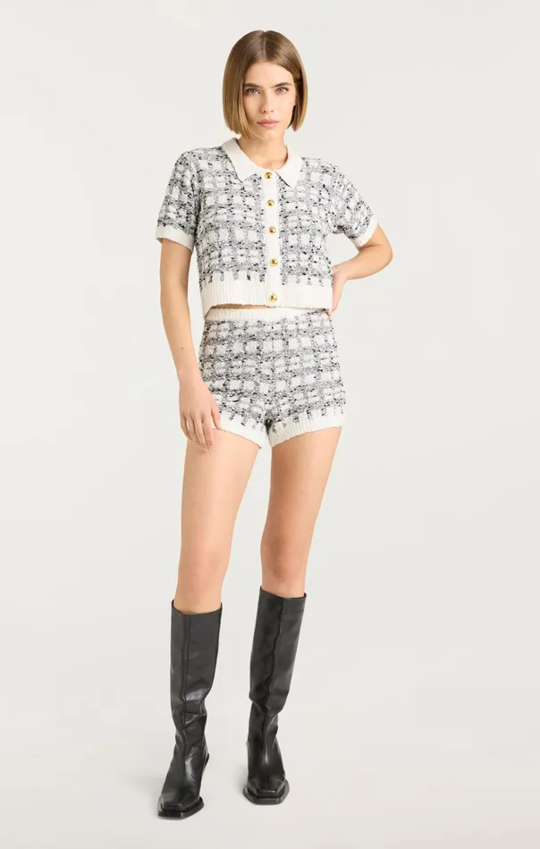 Women Cinq Sept Shorts Adalee Shorts Blackwhite