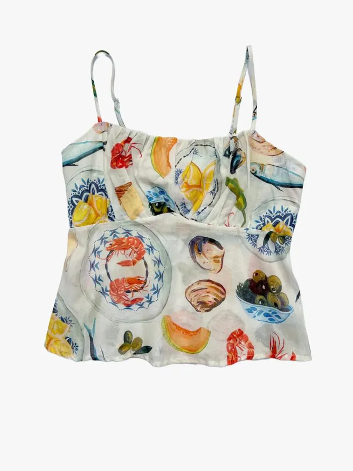 Women Cleo Cami Tapas Ivory Lisa Says Gah Tops