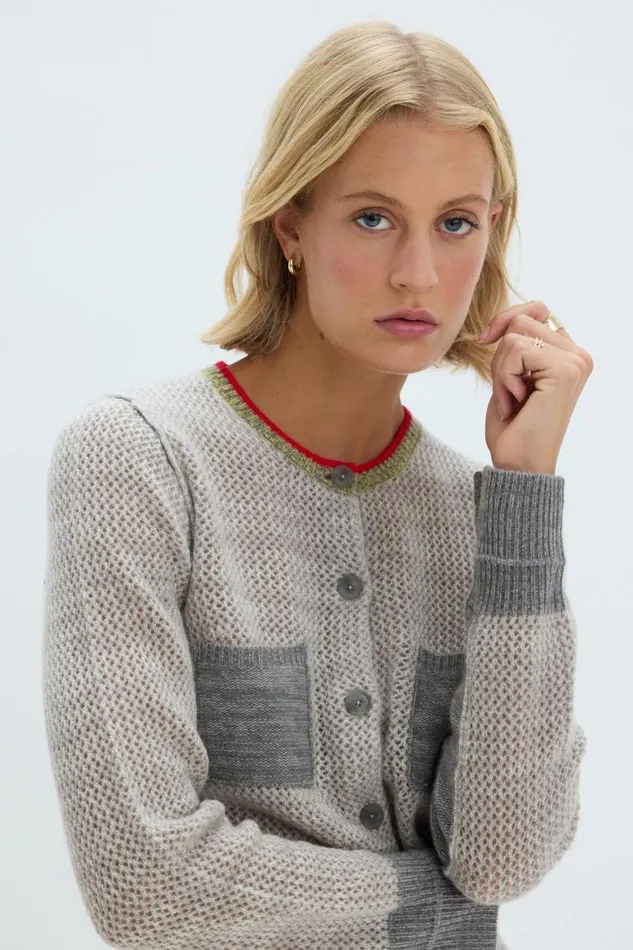 Women Concrete Cashmere Lina Cardigan Raquel Allegra Sweaters and Knits