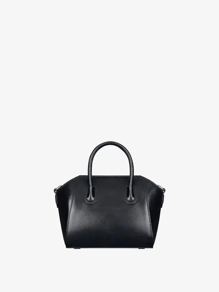Women Crossbody Bags Givenchy Antigona Toy Bag In Box Leather Black Women Crossbody Bags Givenchy Antigona Toy Bag In Box Leather Black