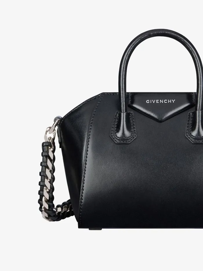 Women Crossbody Bags Givenchy Antigona Toy Bag In Box Leather Black Women Crossbody Bags Givenchy Antigona Toy Bag In Box Leather Black