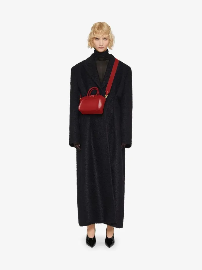 Women Crossbody Bags Givenchy Antigona Toy Bag In Box Leather Redpink Women Crossbody Bags Givenchy Antigona Toy Bag In Box Leather Redpink