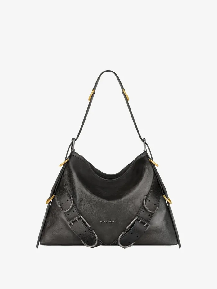 Women Crossbody Bags Givenchy Medium Voyou Boyfriend Bag In Aged Leather Black Women Crossbody Bags Givenchy Medium Voyou Boyfriend Bag In Aged Leather Black