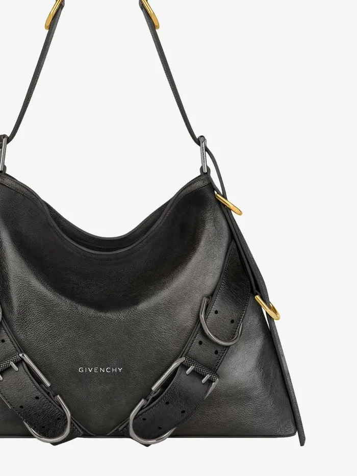 Women Crossbody Bags Givenchy Medium Voyou Boyfriend Bag In Aged Leather Black Women Crossbody Bags Givenchy Medium Voyou Boyfriend Bag In Aged Leather Black