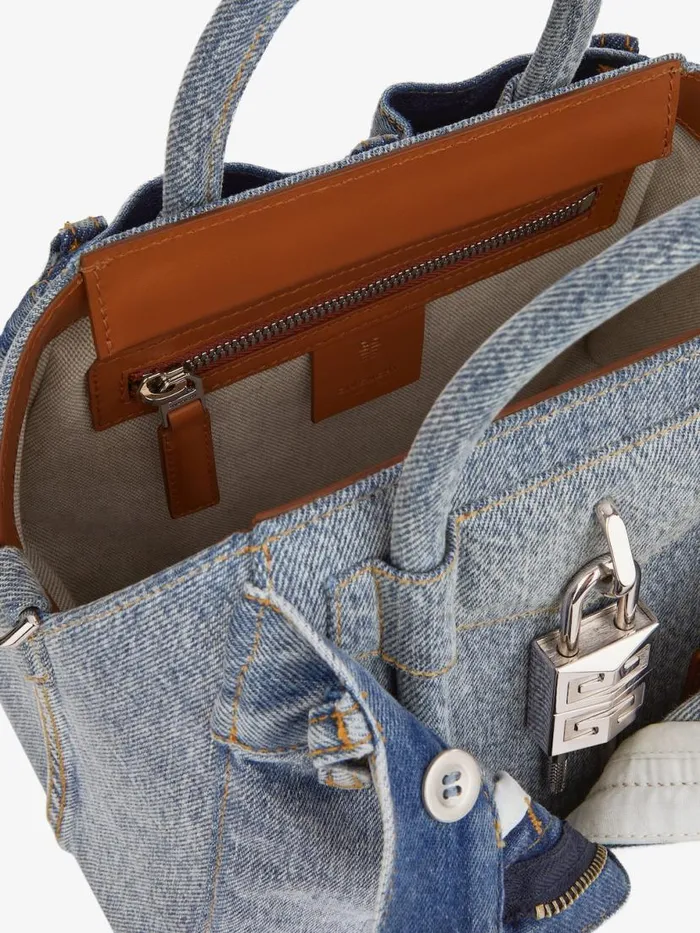 Women Crossbody Bags Givenchy Mini Antigona Lock Bag In Jeans Medium Blue Women Crossbody Bags Givenchy Mini Antigona Lock Bag In Jeans Medium Blue