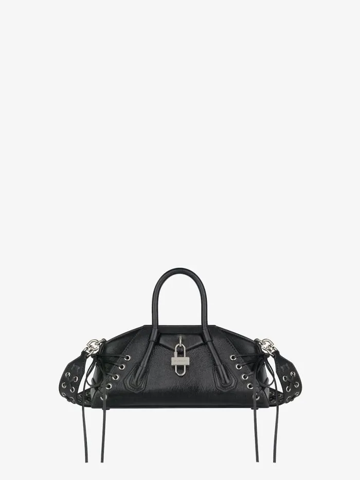 Women Crossbody Bags Givenchy Mini Antigona Stretch Bag In Corset Style Leather Black Women Crossbody Bags Givenchy Mini Antigona Stretch Bag In Corset Style Leather Black