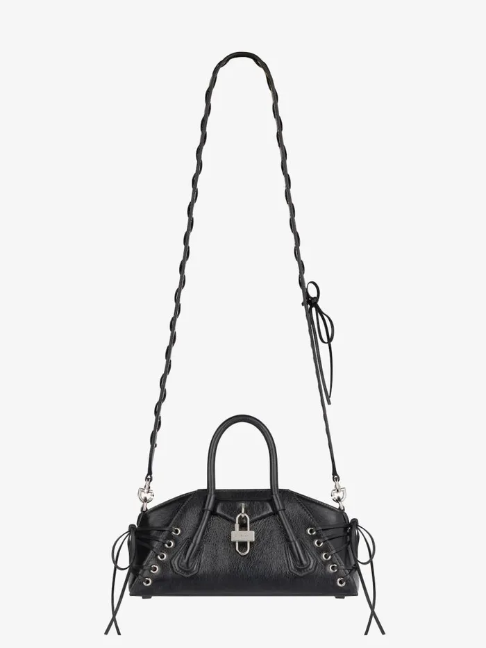 Women Crossbody Bags Givenchy Mini Antigona Stretch Bag In Corset Style Leather Black Women Crossbody Bags Givenchy Mini Antigona Stretch Bag In Corset Style Leather Black