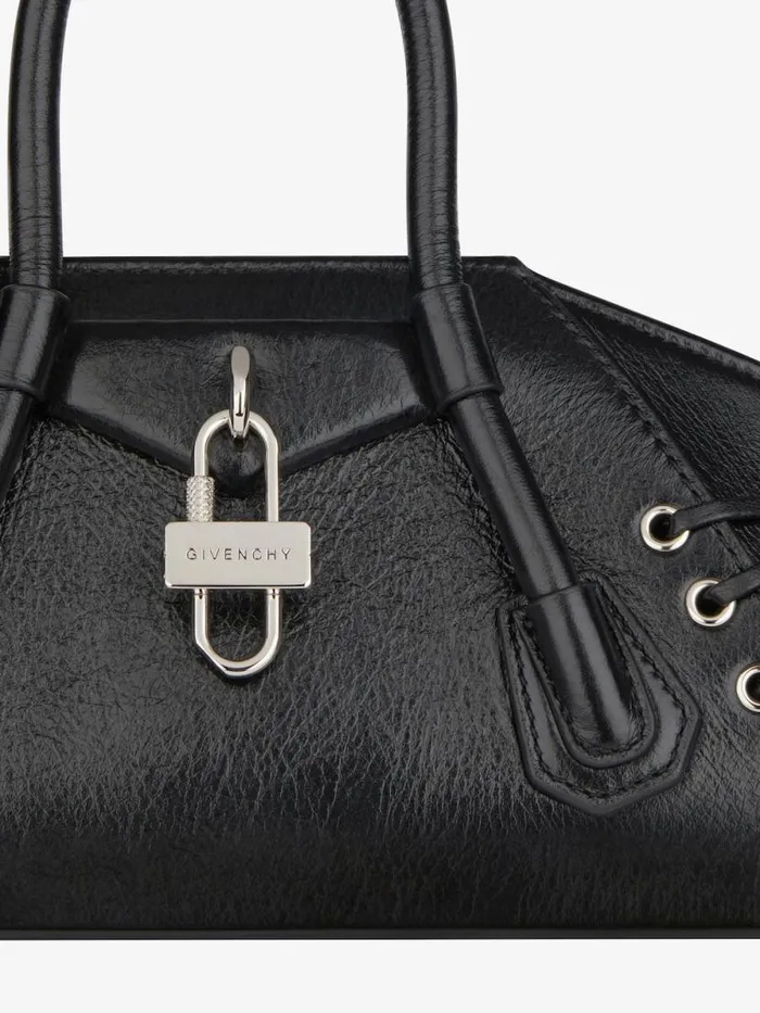 Women Crossbody Bags Givenchy Mini Antigona Stretch Bag In Corset Style Leather Black Women Crossbody Bags Givenchy Mini Antigona Stretch Bag In Corset Style Leather Black