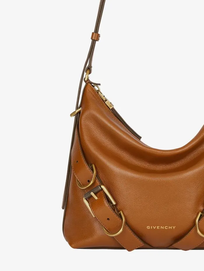 Women Crossbody Bags Givenchy Voyou Crossbody Bag In Leather Soft Tan Women Crossbody Bags Givenchy Voyou Crossbody Bag In Leather Soft Tan