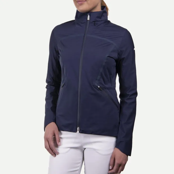 Women Delina 20 Rain Jacket Atlanta Blue KJUS Rainwear