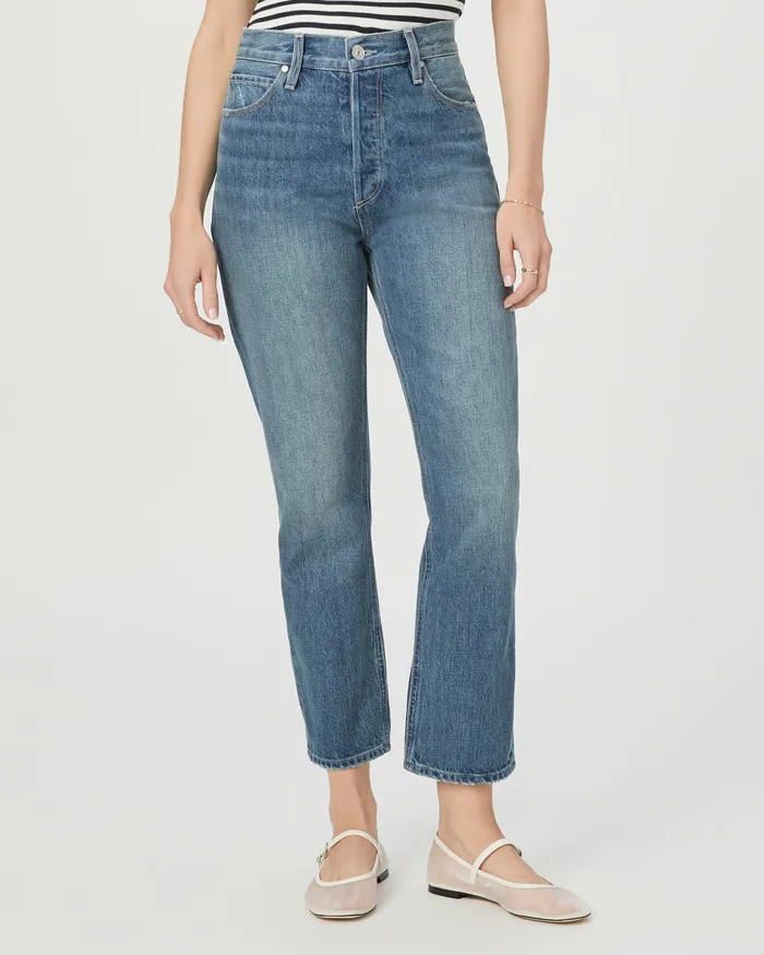 Women Denim PAIGE Billy Crop Straight Jean 8211 The Roxy Women Denim PAIGE Billy Crop Straight Jean 8211 The Roxy