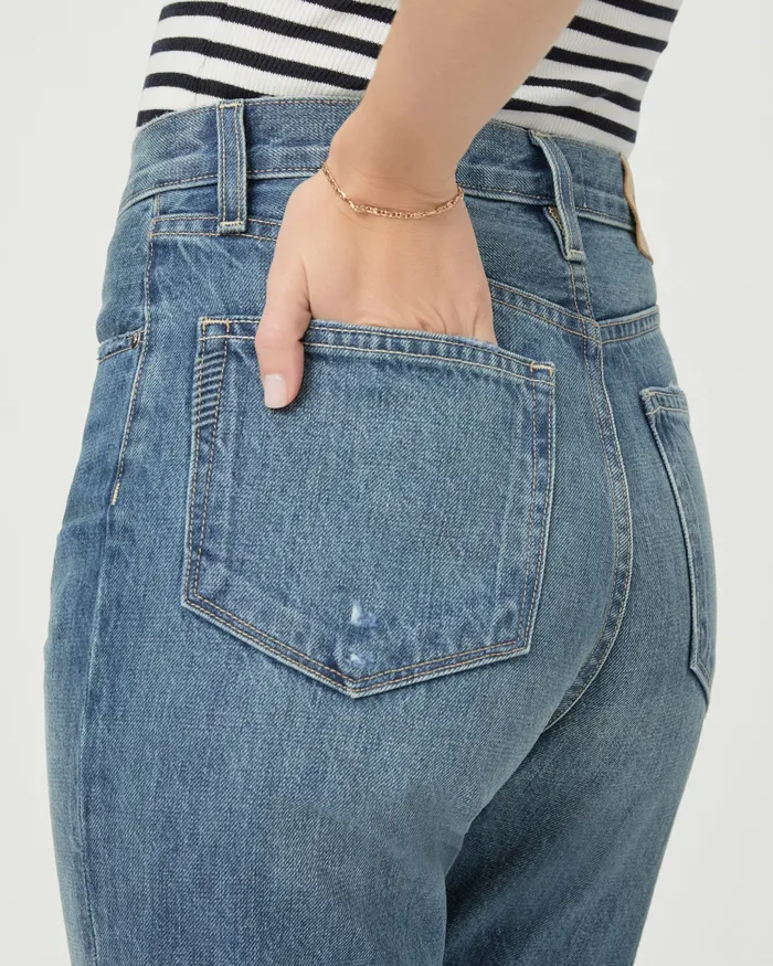 Women Denim PAIGE Billy Crop Straight Jean 8211 The Roxy Women Denim PAIGE Billy Crop Straight Jean 8211 The Roxy