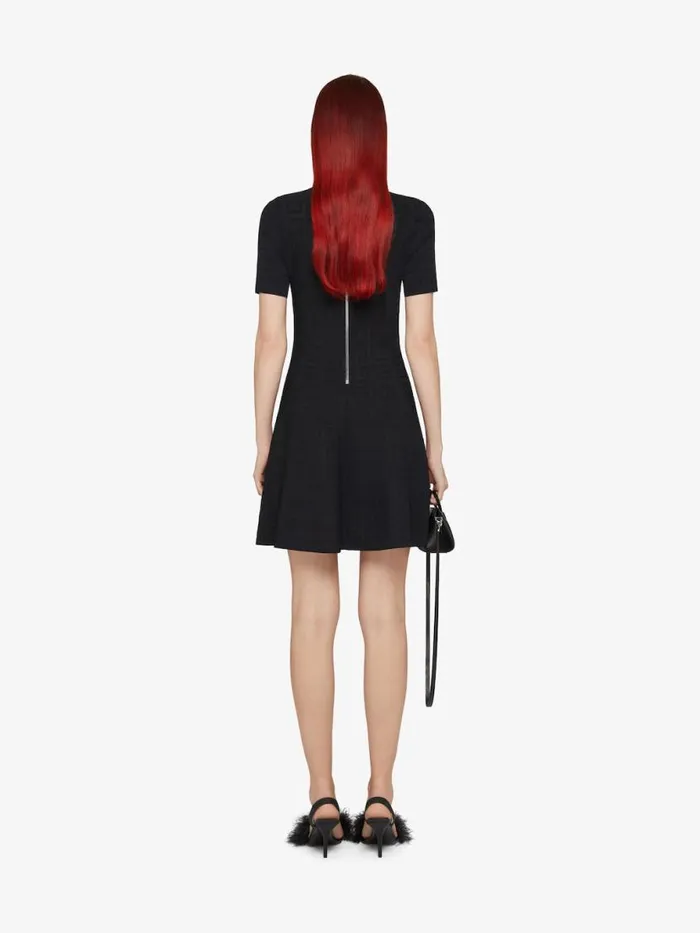 Women Dresses Givenchy Dress In 4G Jacquard Black