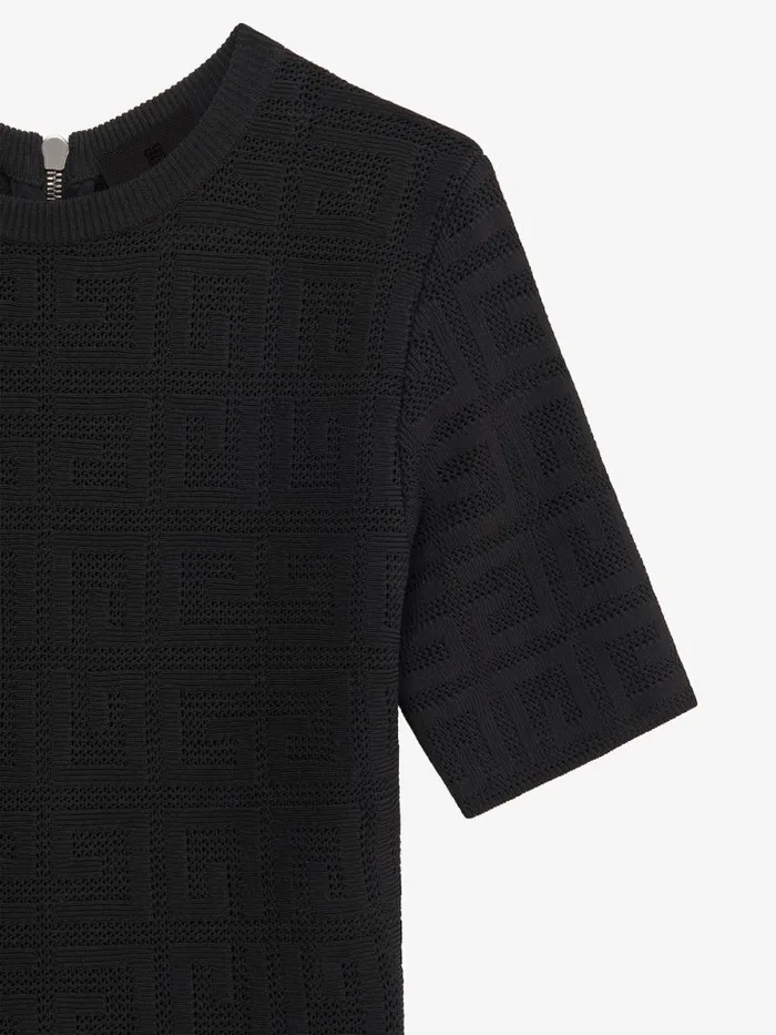 Women Dresses Givenchy Dress In 4G Jacquard Black