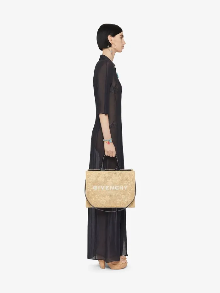 Women Dresses Givenchy Dress In Silk And Linen Black