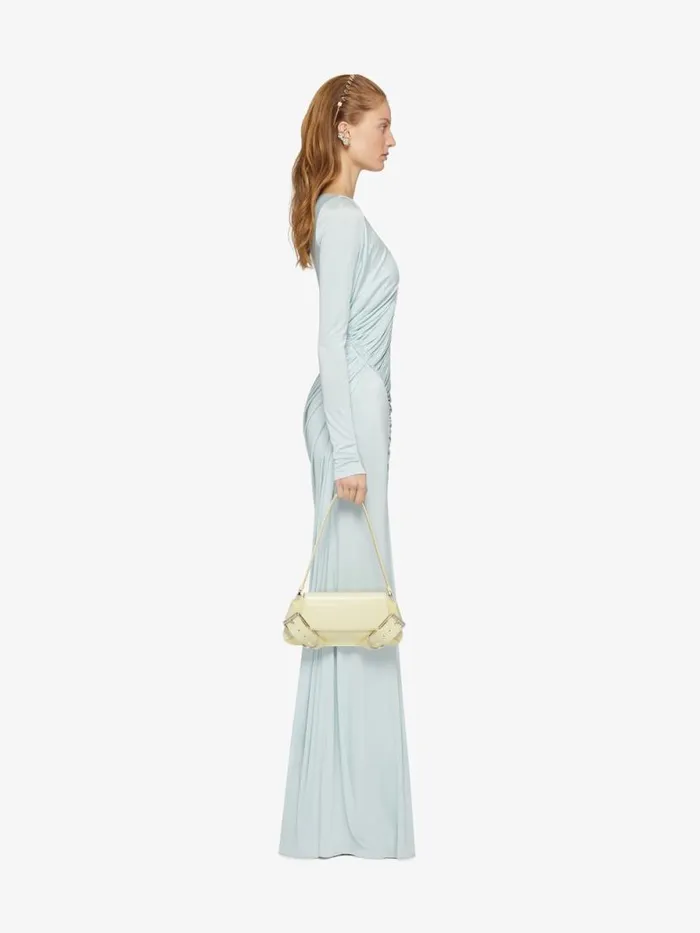 Women Dresses Givenchy Evening Draped Dress In Jersey Frost