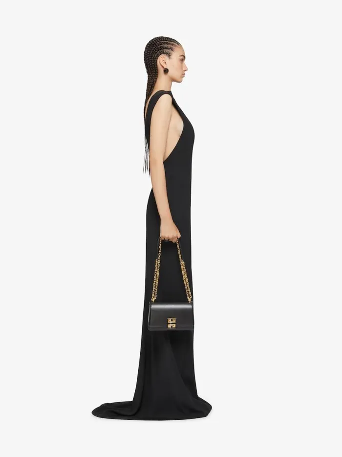 Women Dresses Givenchy Evening Dress In Crepe Black