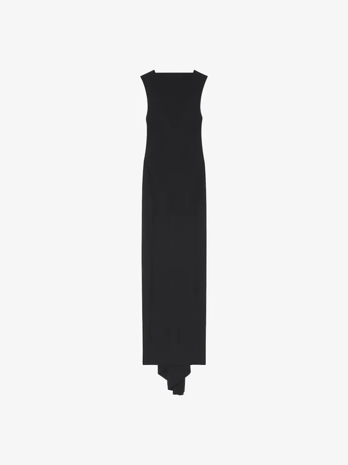 Women Dresses Givenchy Evening Dress In Crepe Black