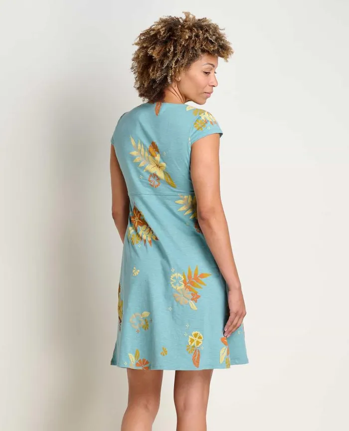 Women Dresses Toad and Co Rosemarie Dress Mineral Lg Floral Print