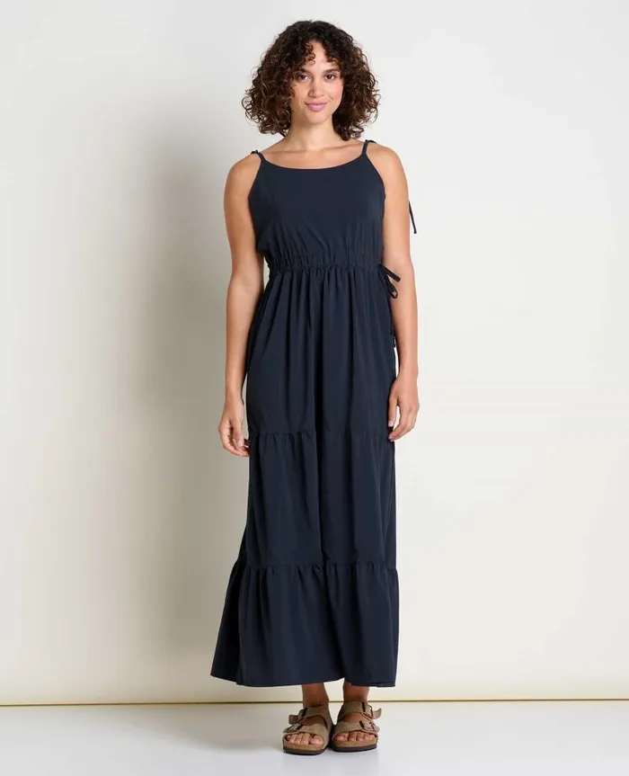 Women Dresses Toad and Co Sunkissed Tiered Sleeveless Dress Black