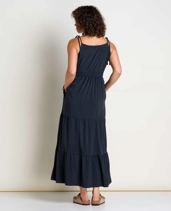 Women Dresses Toad and Co Sunkissed Tiered Sleeveless Dress Black