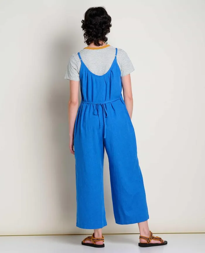 Women Dresses Toad and Co Taj Hemp Strappy Jumpsuit Chicory