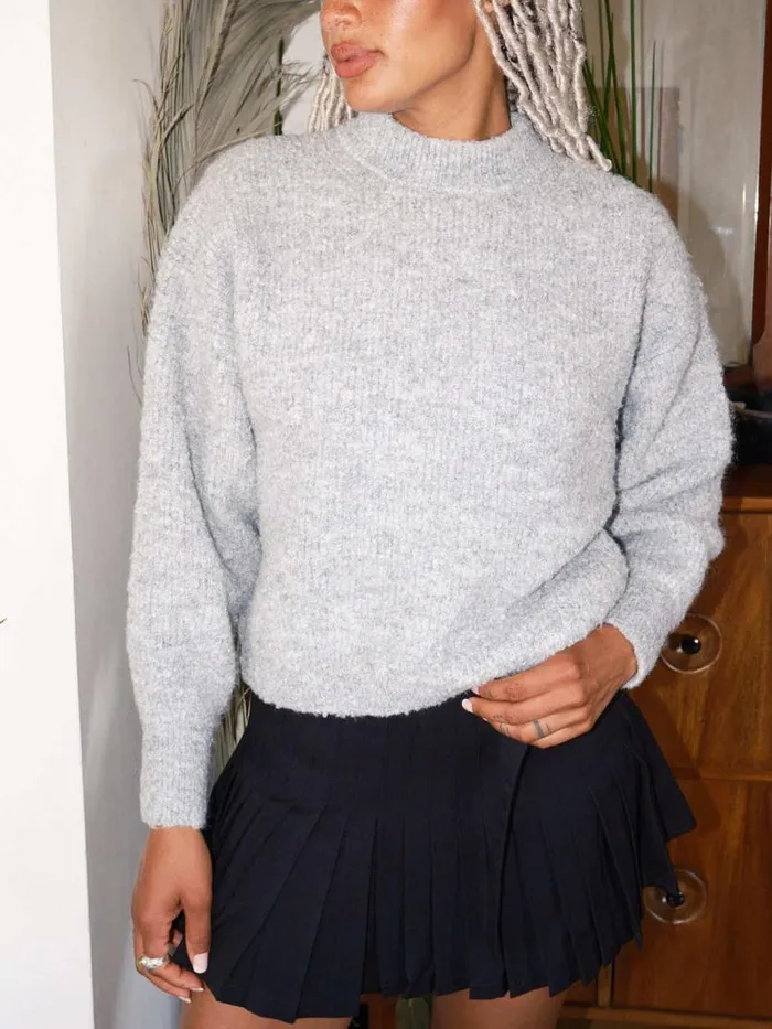 Women Elise Sweater Heather Grey Lisa Says Gah Sweaters