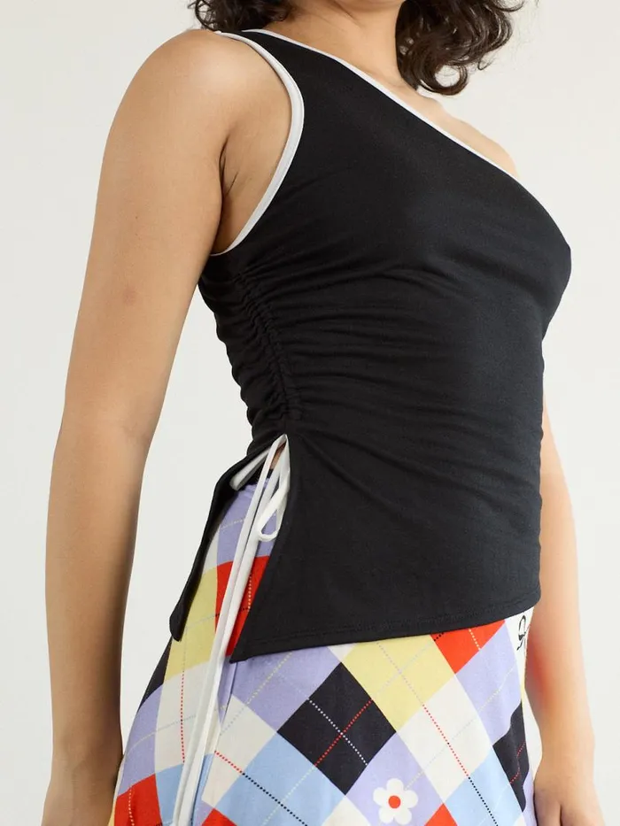 Women Emily Tank Blackwhite Lisa Says Gah Tops