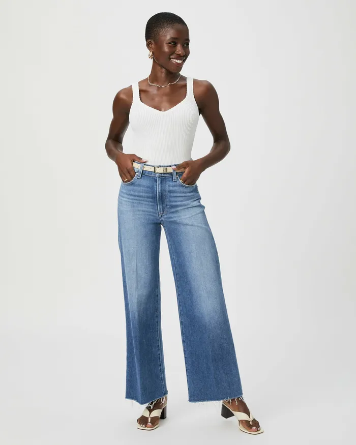 Women Flare PAIGE Anessa Petite 29 Inch Wide Leg Jean 8211 Flamenco Distressed Women Flare PAIGE Anessa Petite 29 Inch Wide Leg Jean 8211 Flamenco Distressed