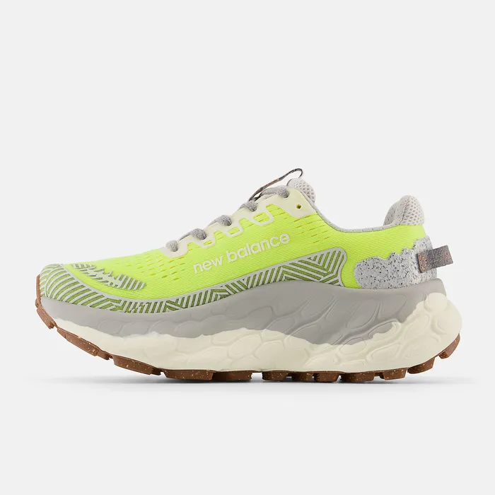 Women Fresh Foam X More Trail v3 Yellow with Concrete Hiking and Trail New Balance Women Fresh Foam X More Trail v3 Yellow with Concrete Hiking and Trail New Balance