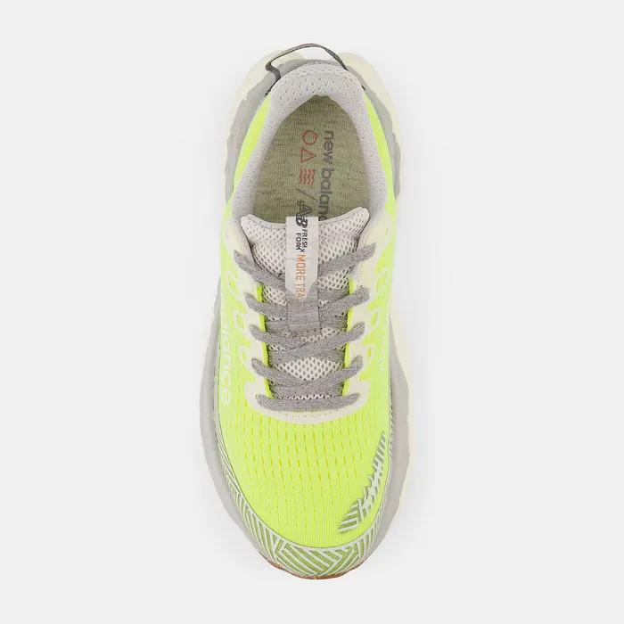 Women Fresh Foam X More Trail v3 Yellow with Concrete Hiking and Trail New Balance Women Fresh Foam X More Trail v3 Yellow with Concrete Hiking and Trail New Balance