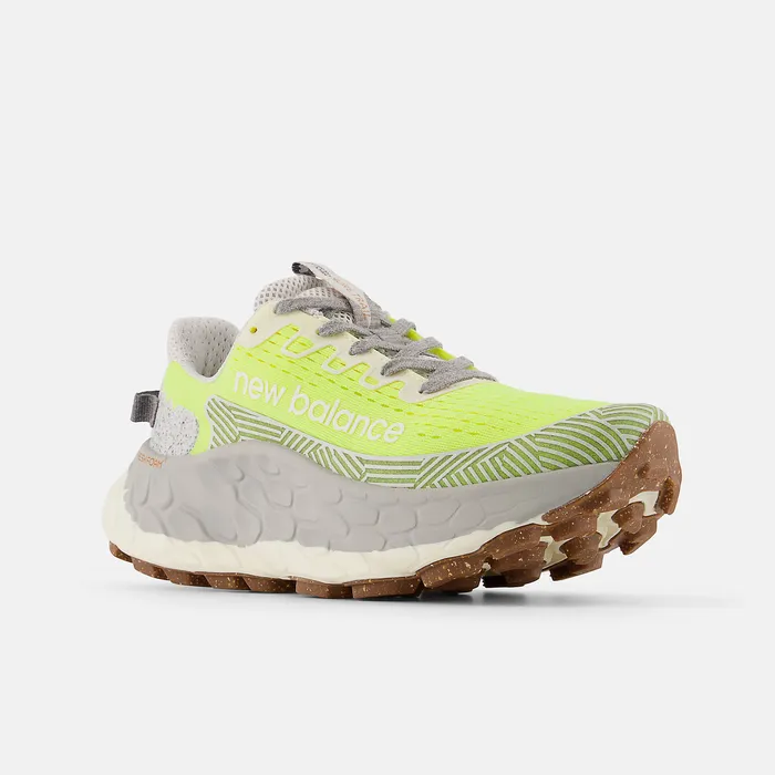 Women Fresh Foam X More Trail v3 Yellow with Concrete Hiking and Trail New Balance Women Fresh Foam X More Trail v3 Yellow with Concrete Hiking and Trail New Balance