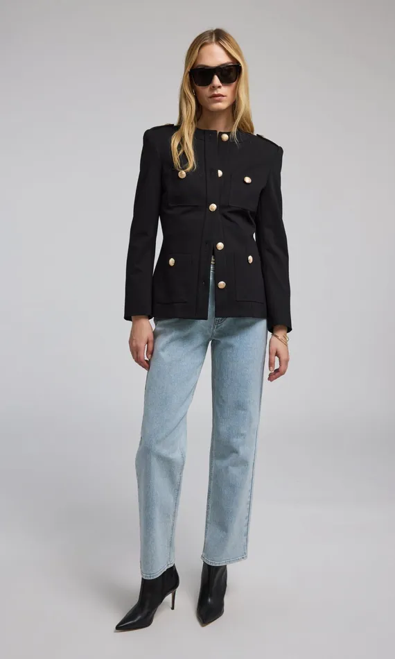 Women Generation Love Clothing Blazers and Jackets Alec Ponte Blazer Black