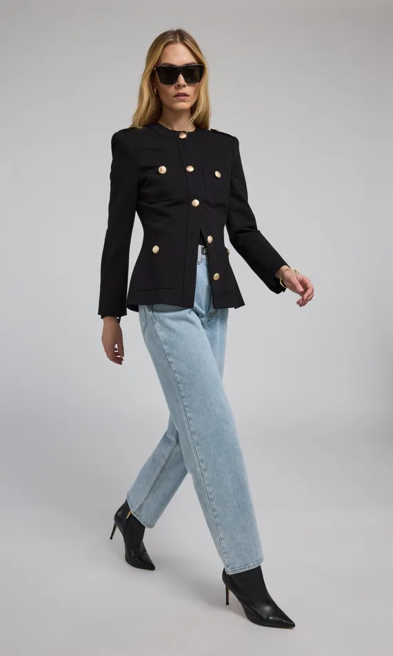 Women Generation Love Clothing Blazers and Jackets Alec Ponte Blazer Black