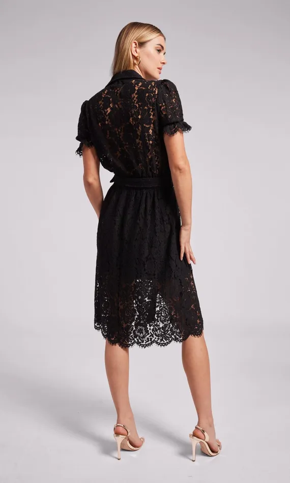 Women Generation Love Clothing Dresses Margot Lace Dress Black