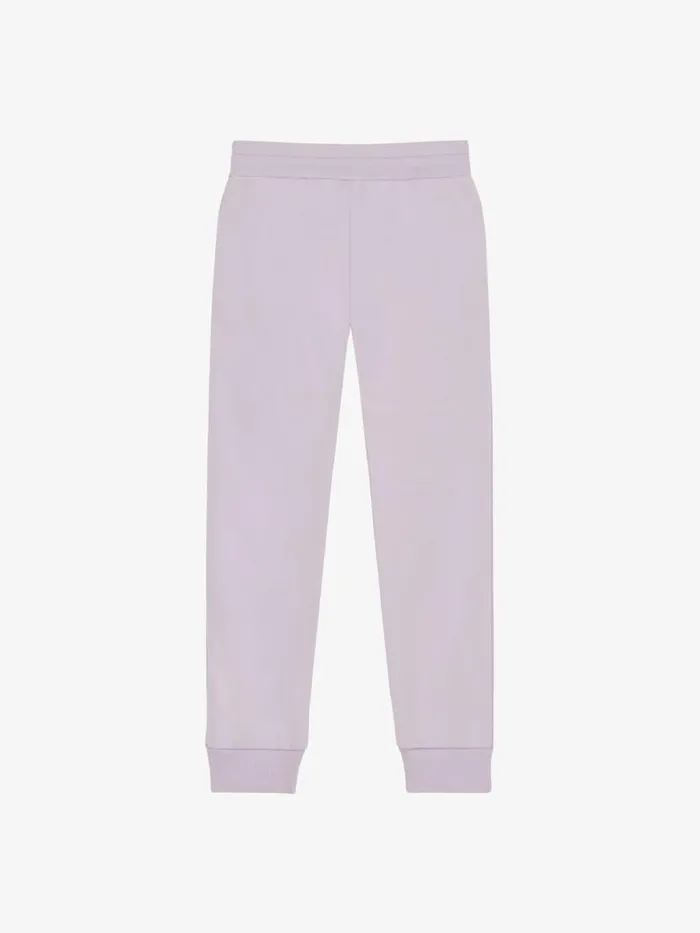 Women Girl 4 To 12 Years Givenchy GIVENCHY Jogger Pants In Fleece Lilac Women Girl 4 To 12 Years Givenchy GIVENCHY Jogger Pants In Fleece Lilac