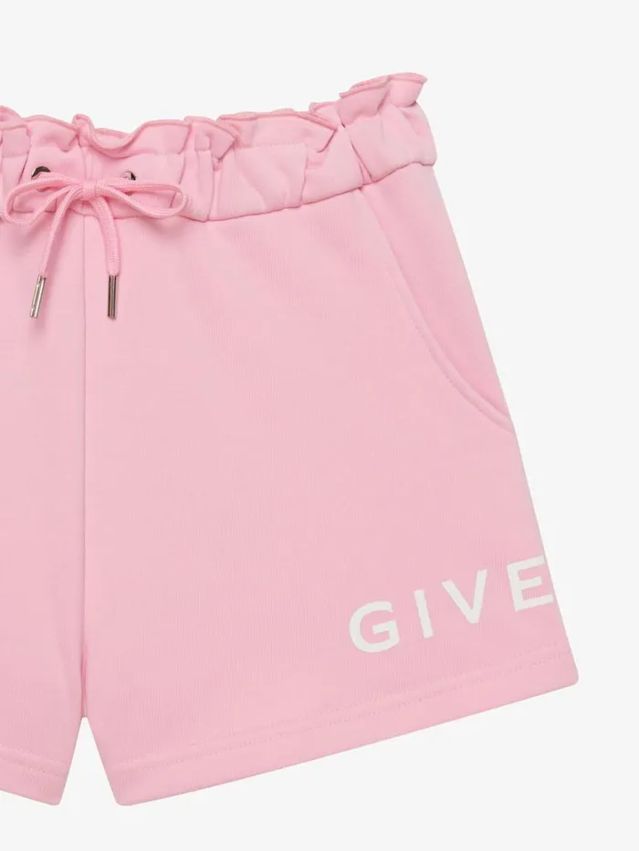 Women Girl 4 To 12 Years Givenchy Shorts In Fleece Pink Women Girl 4 To 12 Years Givenchy Shorts In Fleece Pink
