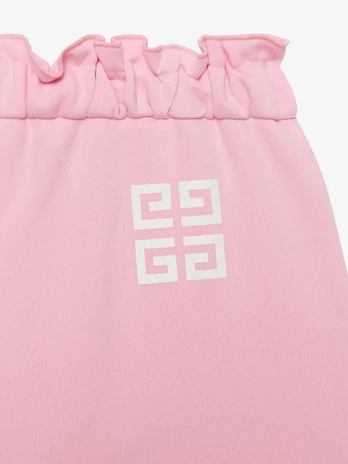 Women Girl 4 To 12 Years Givenchy Shorts In Fleece Pink Women Girl 4 To 12 Years Givenchy Shorts In Fleece Pink