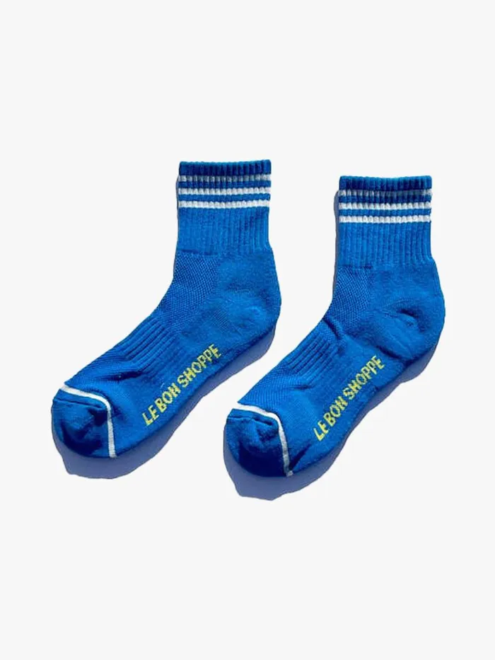 Women Girlfriend Socks Royal Blue Lisa Says Gah Socks